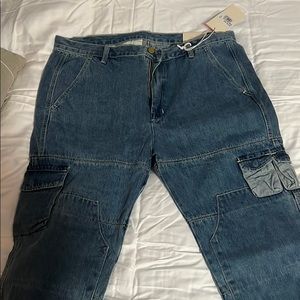 Boohoo men cargo jeans size 36